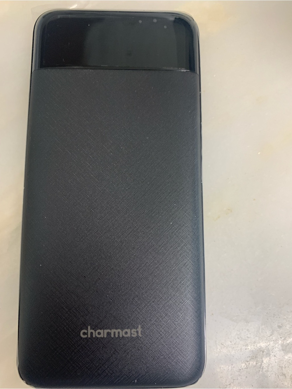 Black Portable Power Bank - High-Capacity Charger